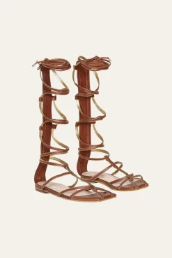 Online Baquiana Gladiators In Brown Shoes