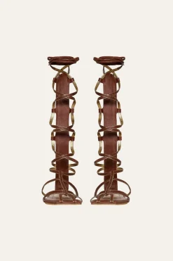 Online Baquiana Gladiators In Brown Shoes