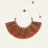 Hot Cine Afrique Necklace In Brown Jewelry