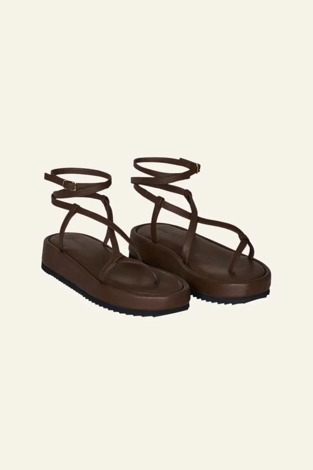 Online Cocobolo Sandals In Chocolate Shoes