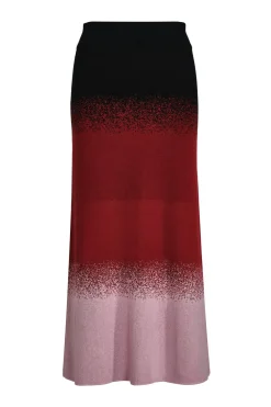 Hot Color Scapes Skirt In Lilac Bottoms