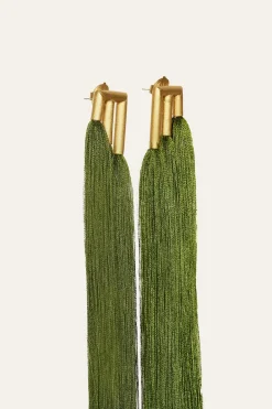 Clearance Color Ways Earrings In Olive Jewelry