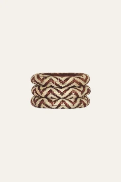 Outlet Cosmic Serpent Bangles In Cacao Jewelry