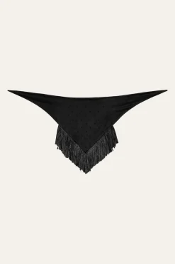 Hot Cowboy'S Journey Scarf In Black Shawls