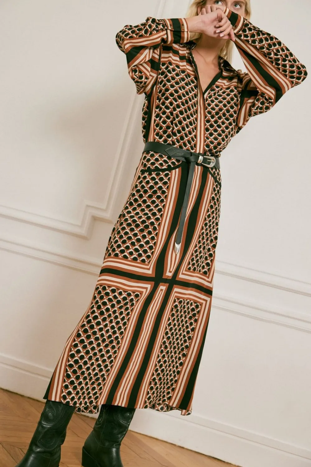 Online Del Oeste Belt In Black Belts