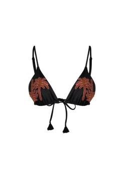 New Enjipai Bikini Top In Black Swimwear