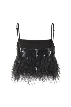 Outlet Exotic Purs Crop Top Tops