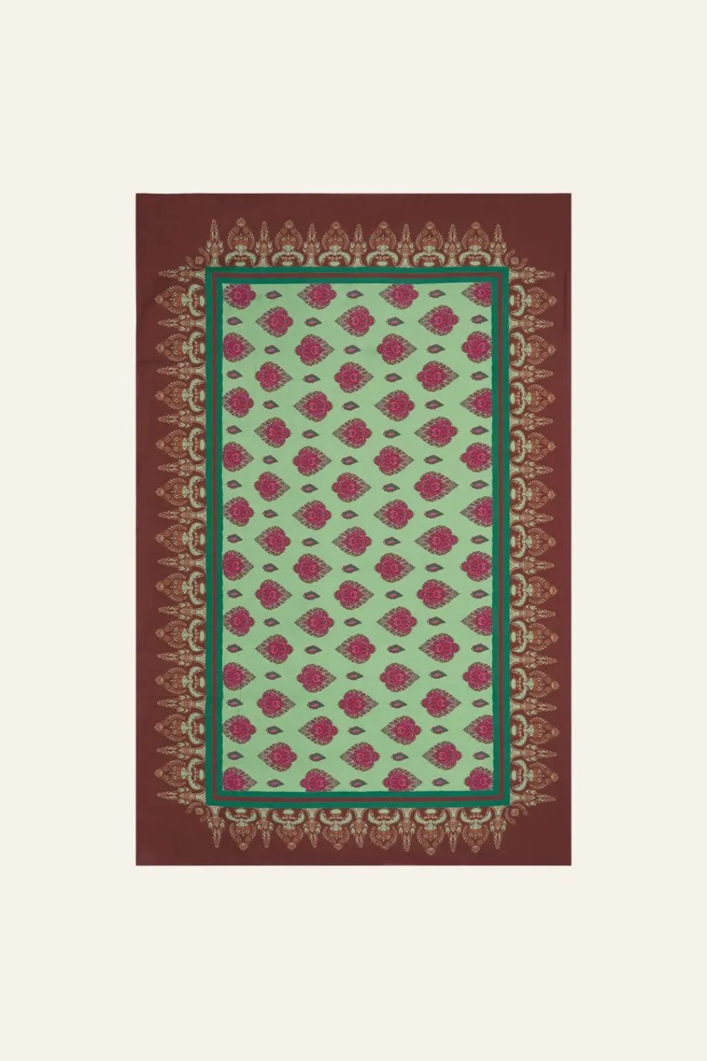 Online India Chintz Shawl In Green Shawls