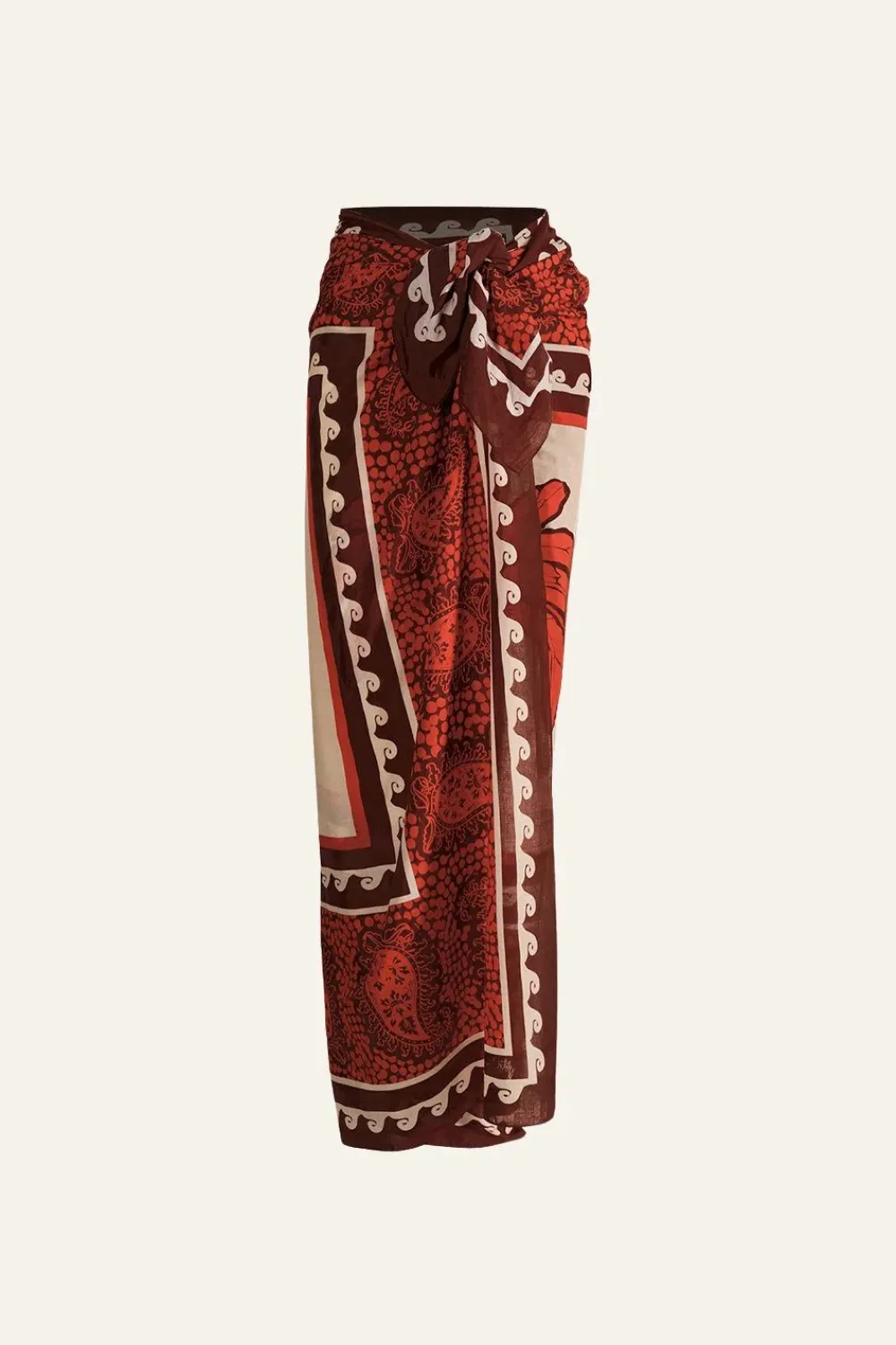 Hot Kilimanjaro Pareo In Red Pareos & Coverups
