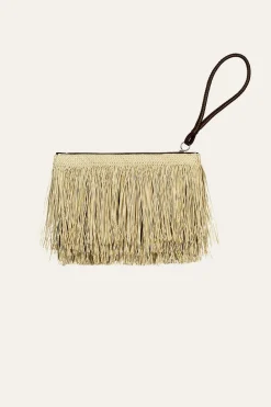 Discount Llanero Wristlet In Ecru Bags