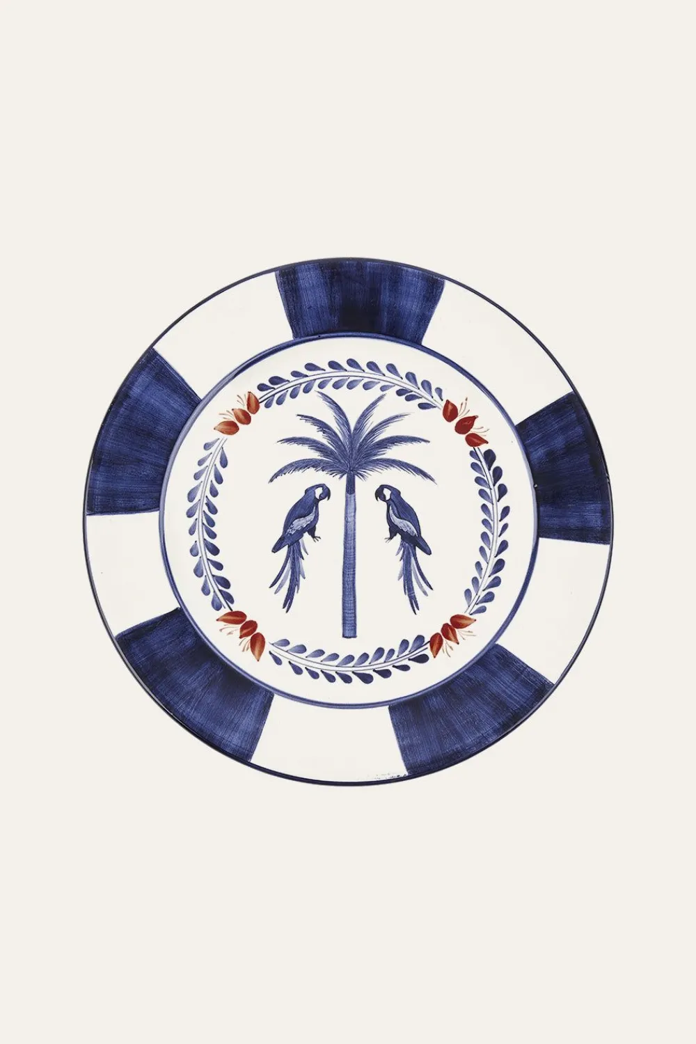 Clearance Macao Dinner Plate In Blue Set Of 2 Dinnerware