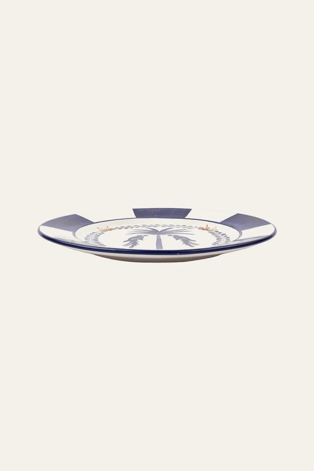 Clearance Macao Dinner Plate In Blue Set Of 2 Dinnerware
