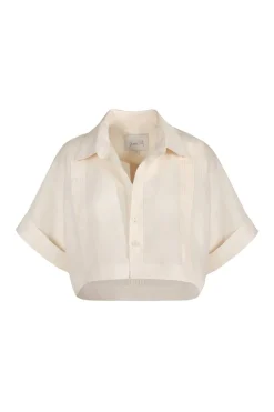 Hot Manyatta Shirt In Ecru Tops