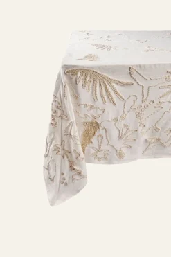 Discount Natural Spice Esperanza Square Tablecloth Table Linens