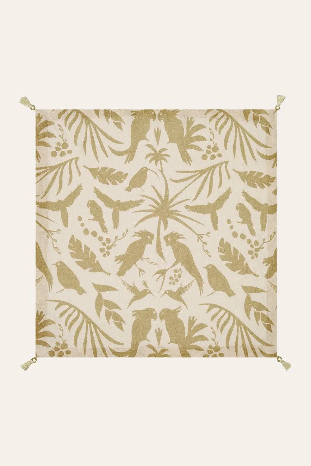 New Natural Spice Selva Alta Napkins Set Of 4 Table Linens