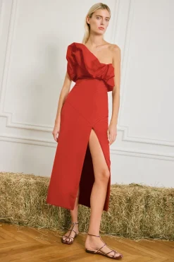 Online Noche Habanera Dress In Red Dresses