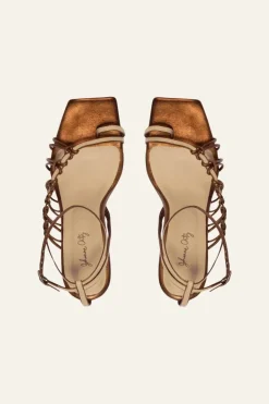 Outlet Nocturna Heels In Copper Shoes