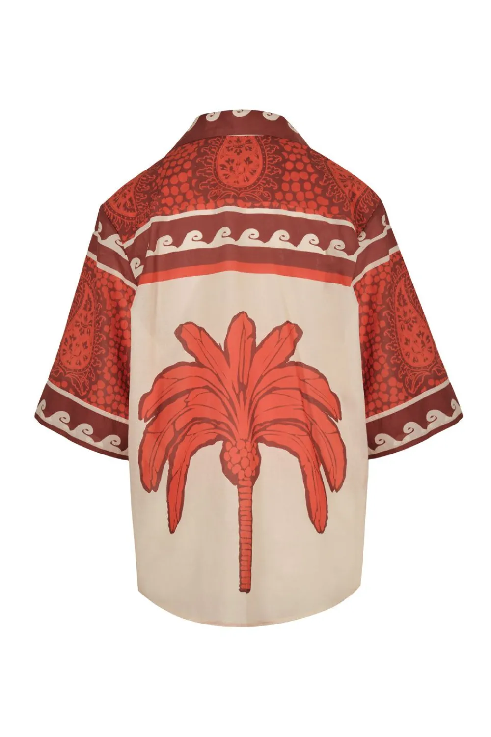 Sale Paisley Situation Shirt In Red Tops