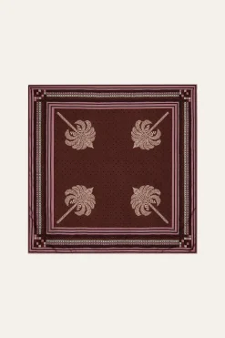 Best Palmas Canas Mini Scarf In Terracotta Shawls