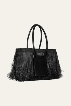 Palm'S Embrace Bag In Black Bags