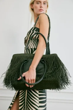 Palm'S Embrace Bag In Black Bags