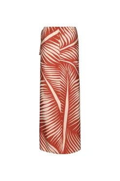 Palmy Frond Story Skirt Bottoms