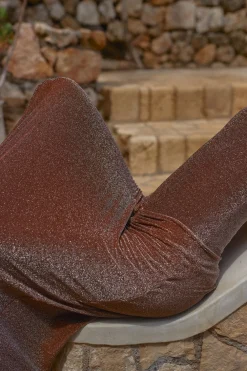 Hot Rainstorm Skirt In Chocolate Bottoms