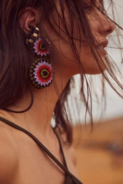 Sale Savage Ornaments Earrings In Lila Jewelry