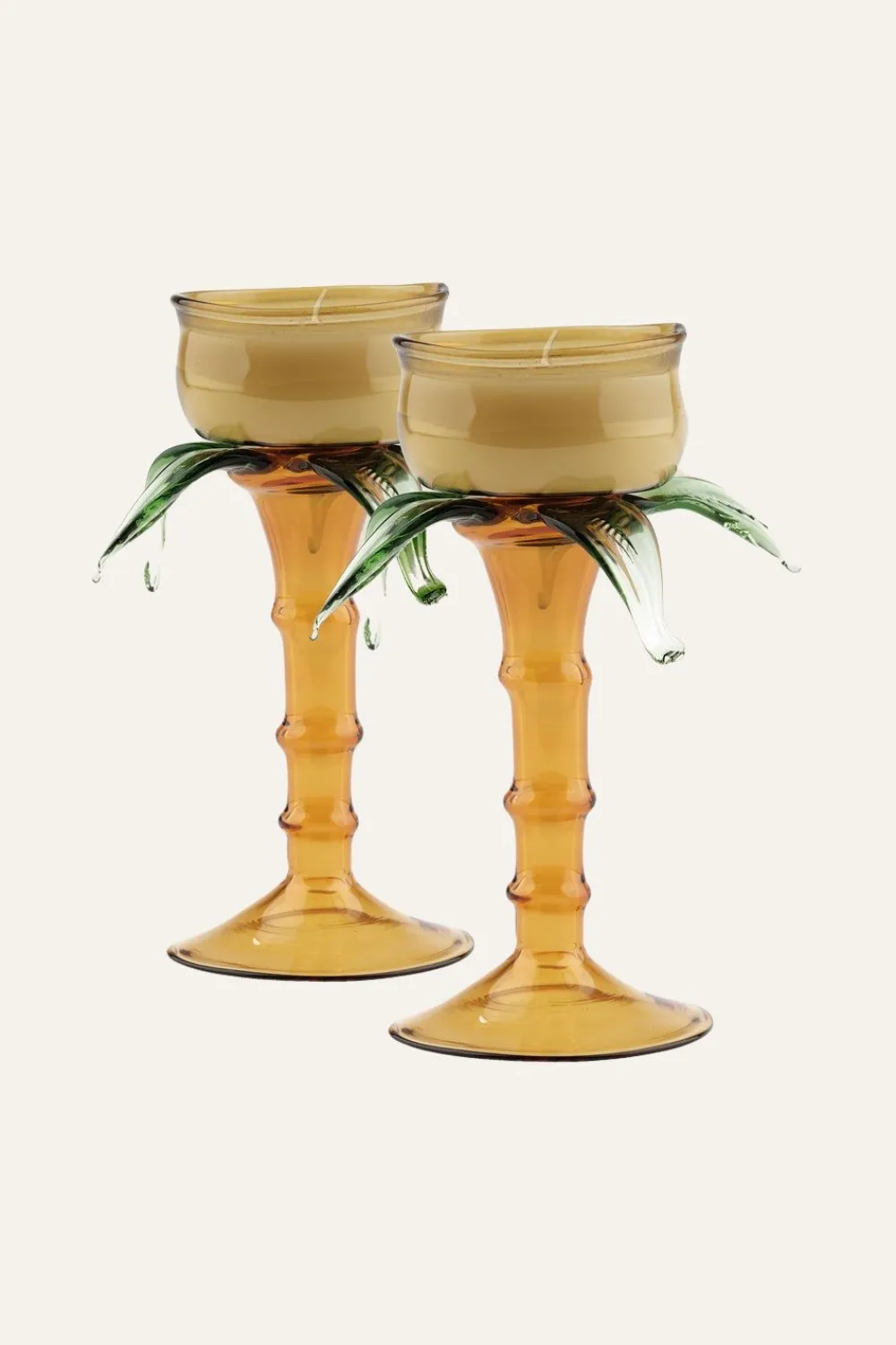 Sincelejo Candle Holders In Jade Set Of 2 Home Decor