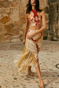 Clearance Sol Ardiente Crop Top Tops