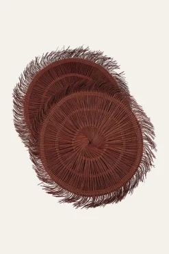 Best Sol Naciente Placemat In Terracota Set Of 4 Trending Now