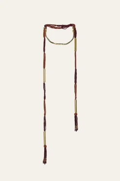 Clearance Stampede Necklace In Terracotta Jewelry