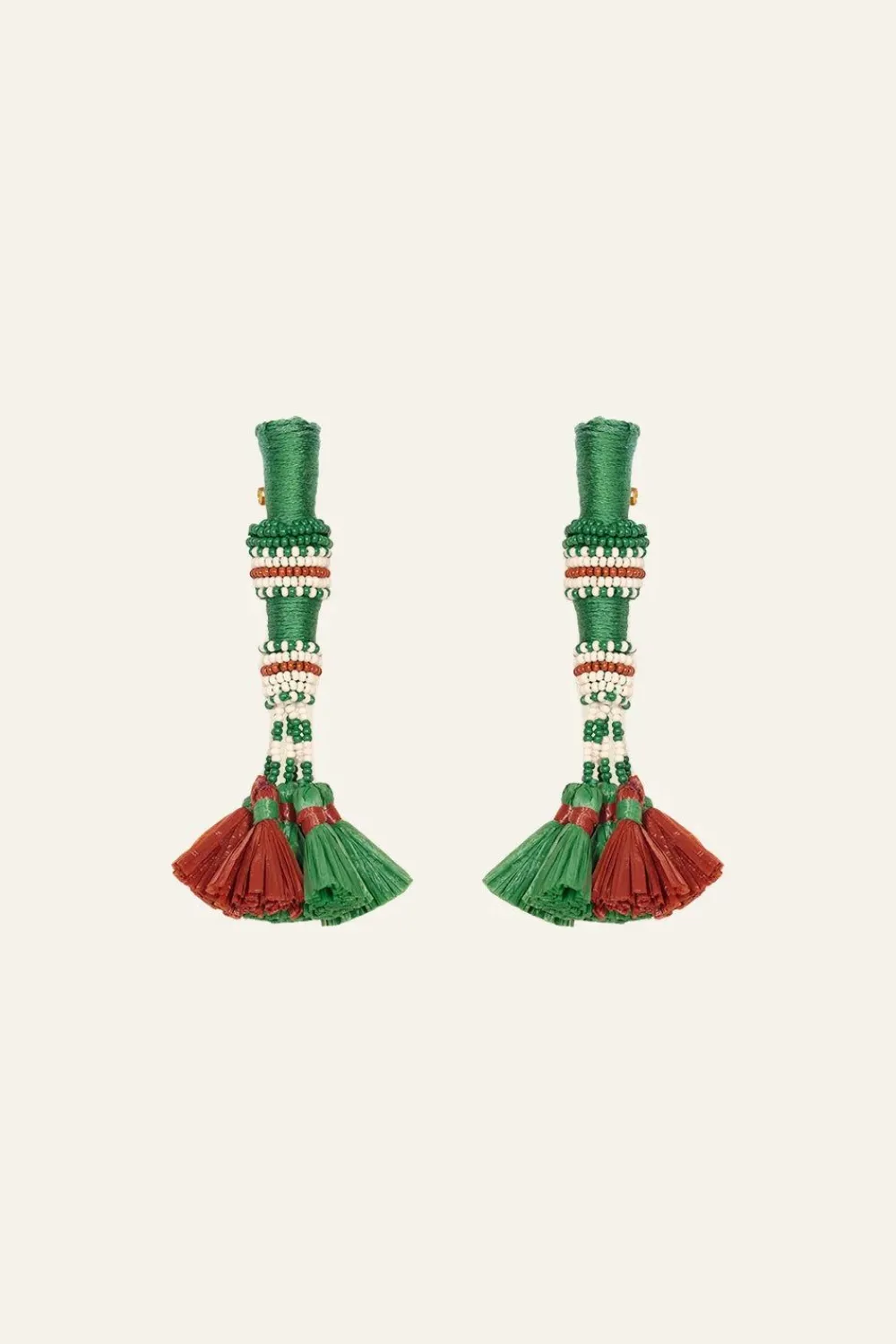 Hot Swahili Earrings In Jade Jewelry