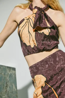 Discount Symphony Of Leaves Skirt Bottoms