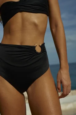 Hot Taita Bikini Bottom In Black Swimwear