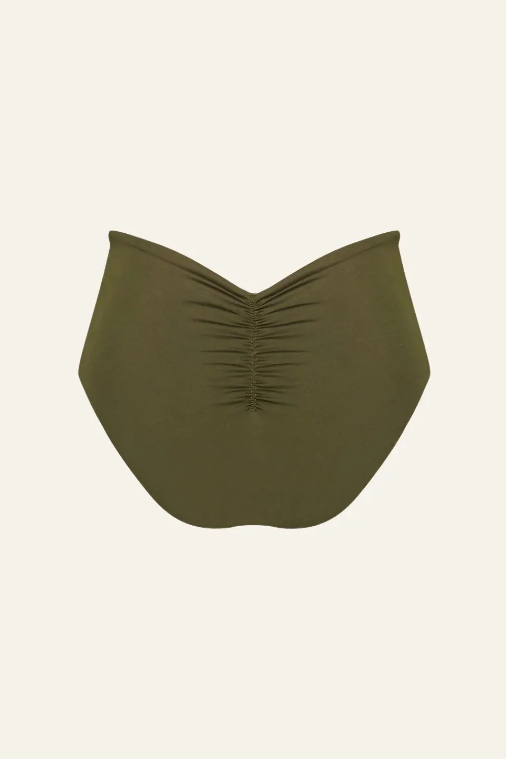 Clearance Taita Bikini Bottom In Military Swimwear