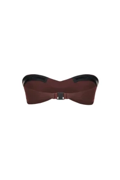 Hot Tangarana Bikini Top In Chocolate Swimwear