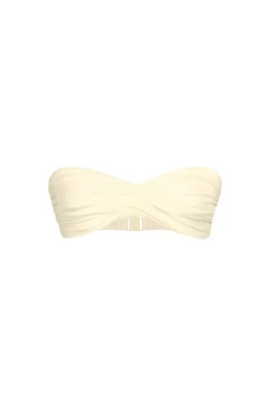 Best Tangarana Bikini Top In Ecru Swimwear