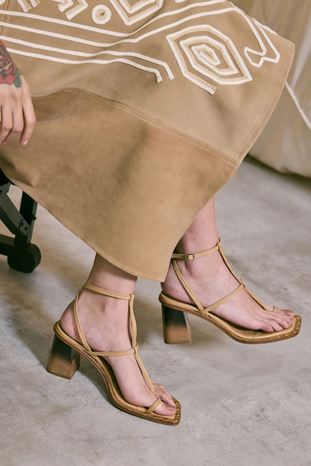 Hot The Maze Heels In Nude Shoes