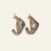 Town Date Hoops In Gold Jewelry