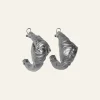 Sale Town Date Hoops In Silver Jewelry