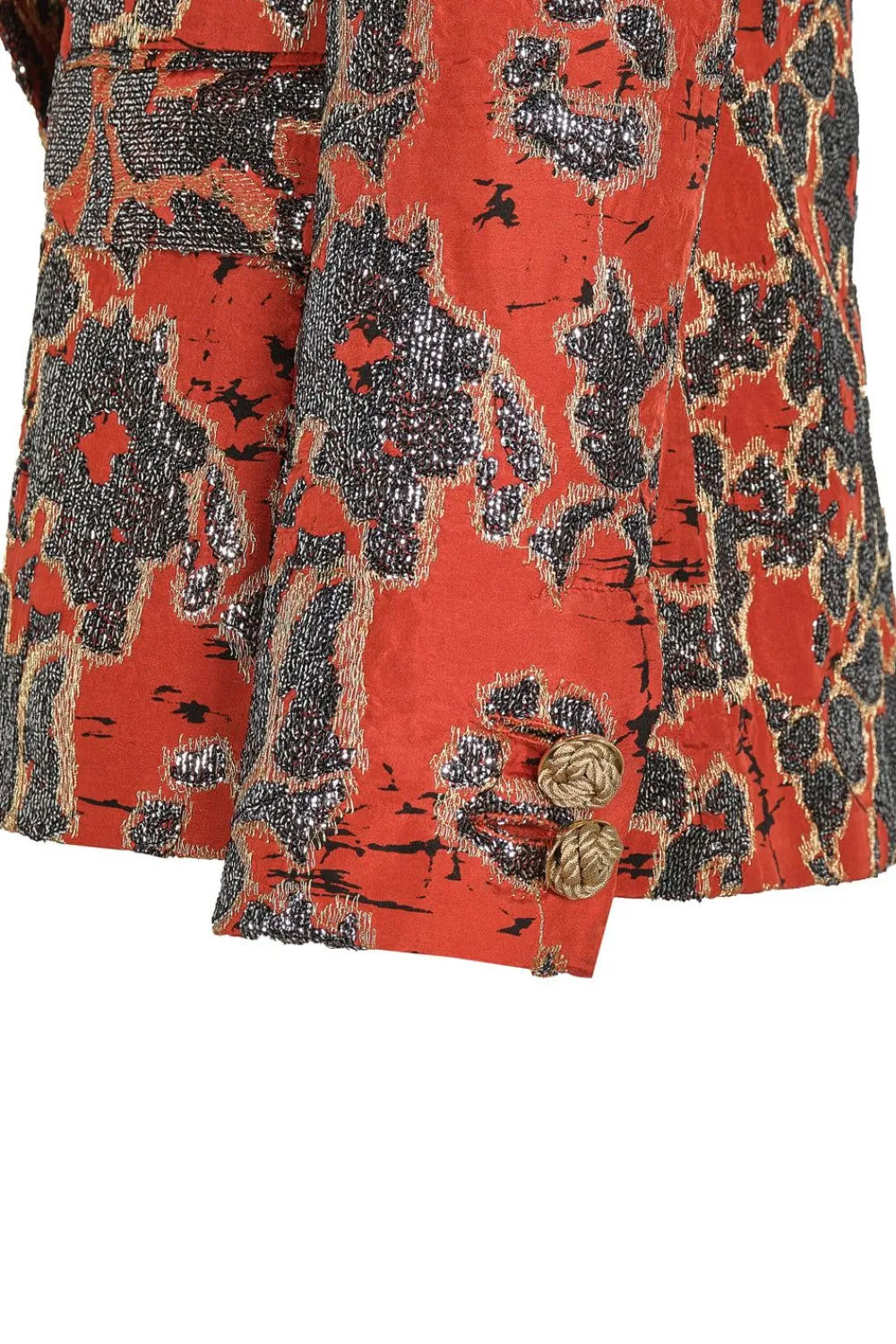 Hot Truly Treasured Blazer In Orange Outerwear