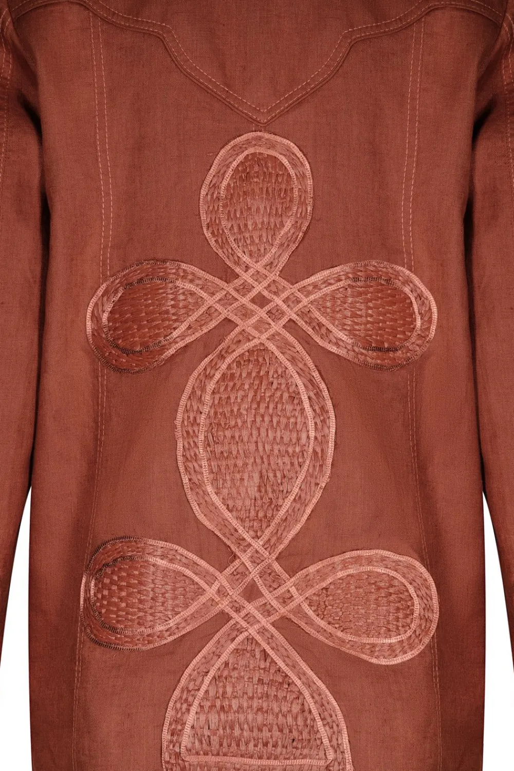 Online Vision Quest Blazer In Terracota Outerwear